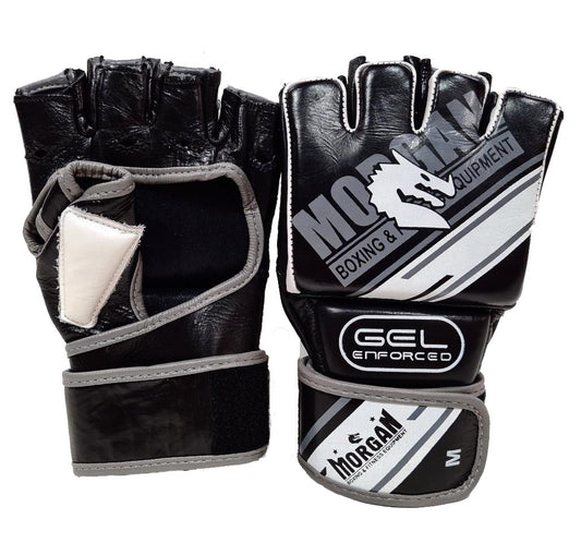 Morgan Aventus Gel Mma Hybrid Leather Bag Gloves