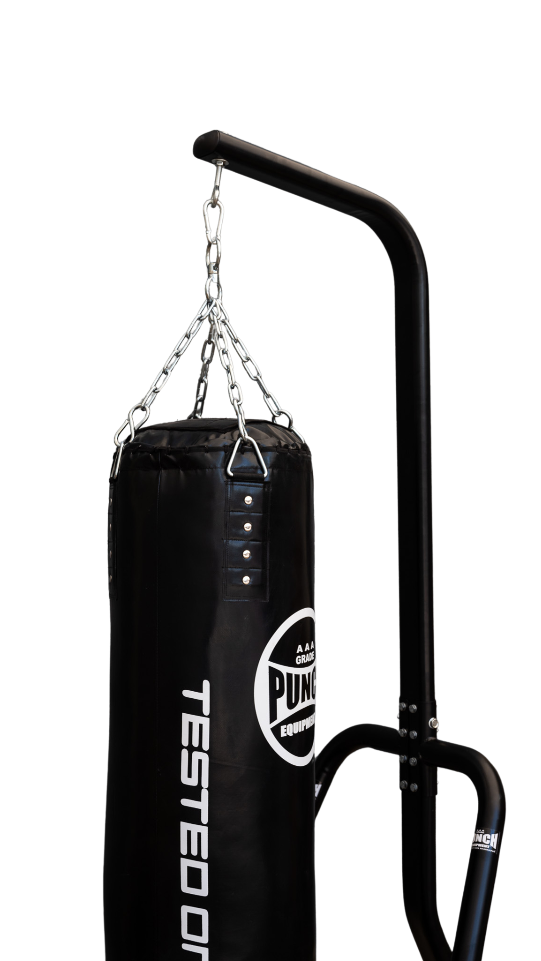 Punch Boxing Bag Stand - Up To 5ft Bag - Tube